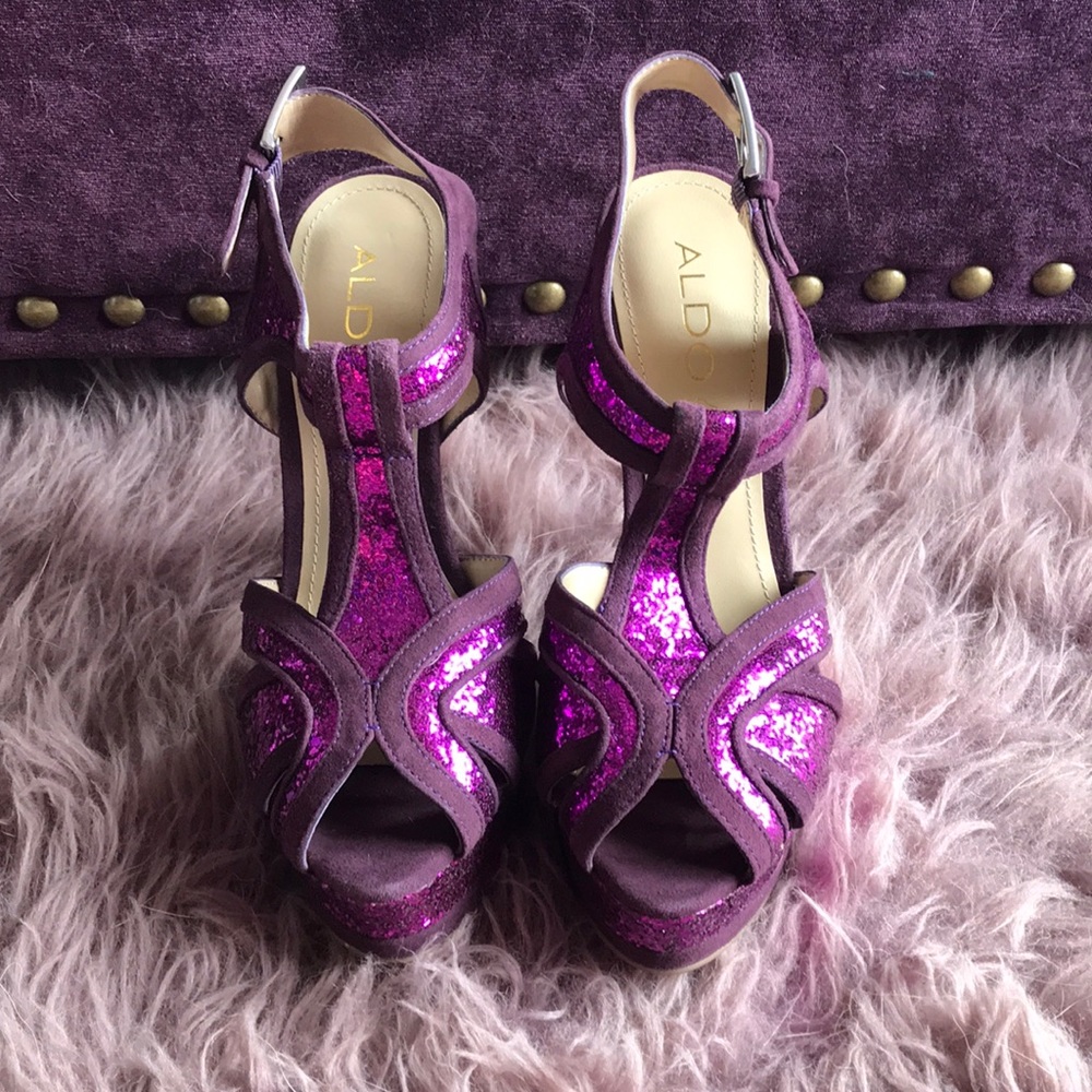 Purple Aldo Heels